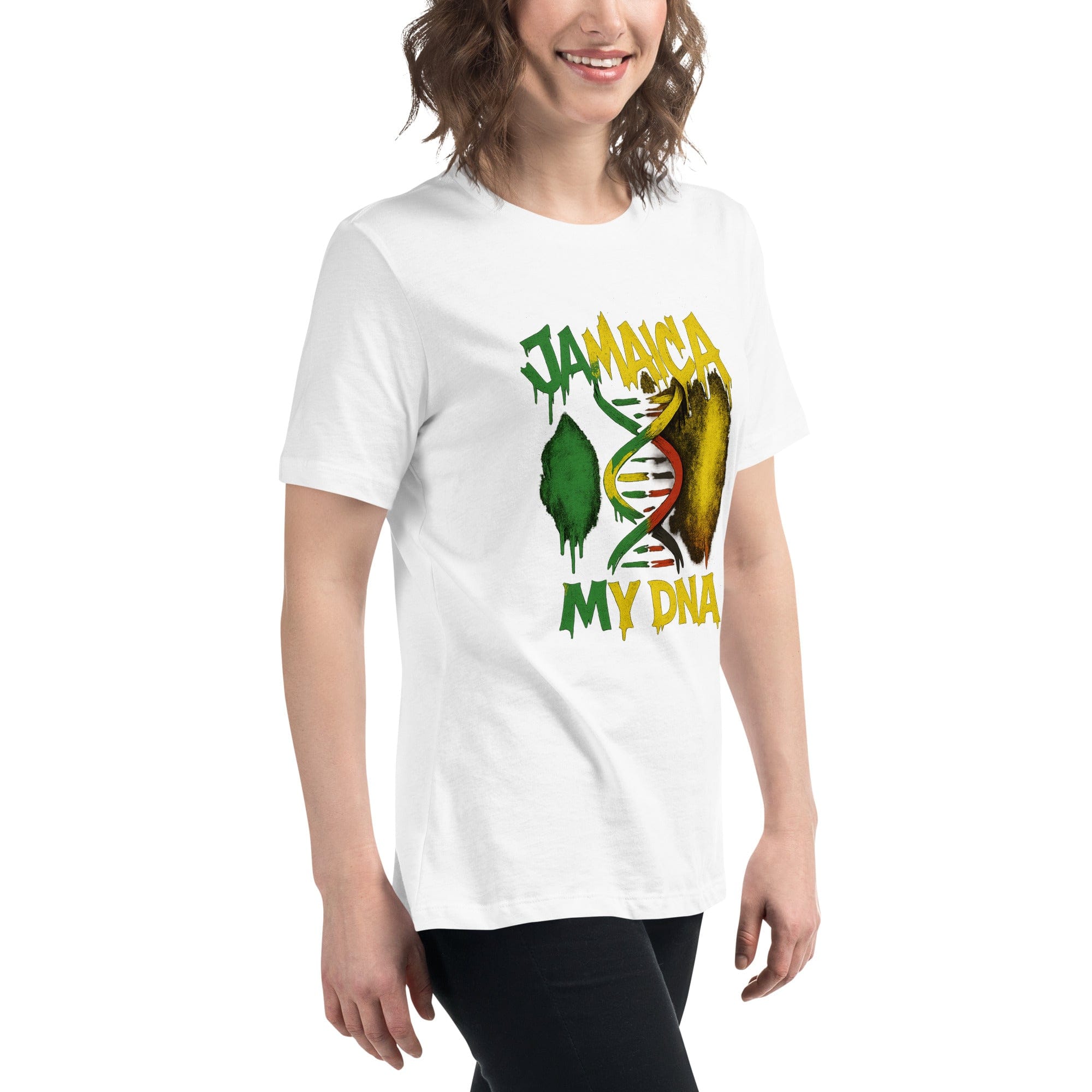 Stylish3Tees.com Jamaica MY DNA Women's Relaxed T-Shirt